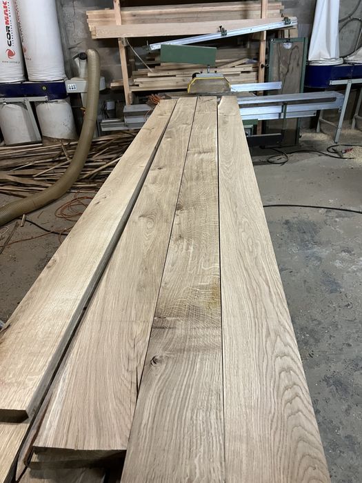 Deski debowe czterostronie strugane