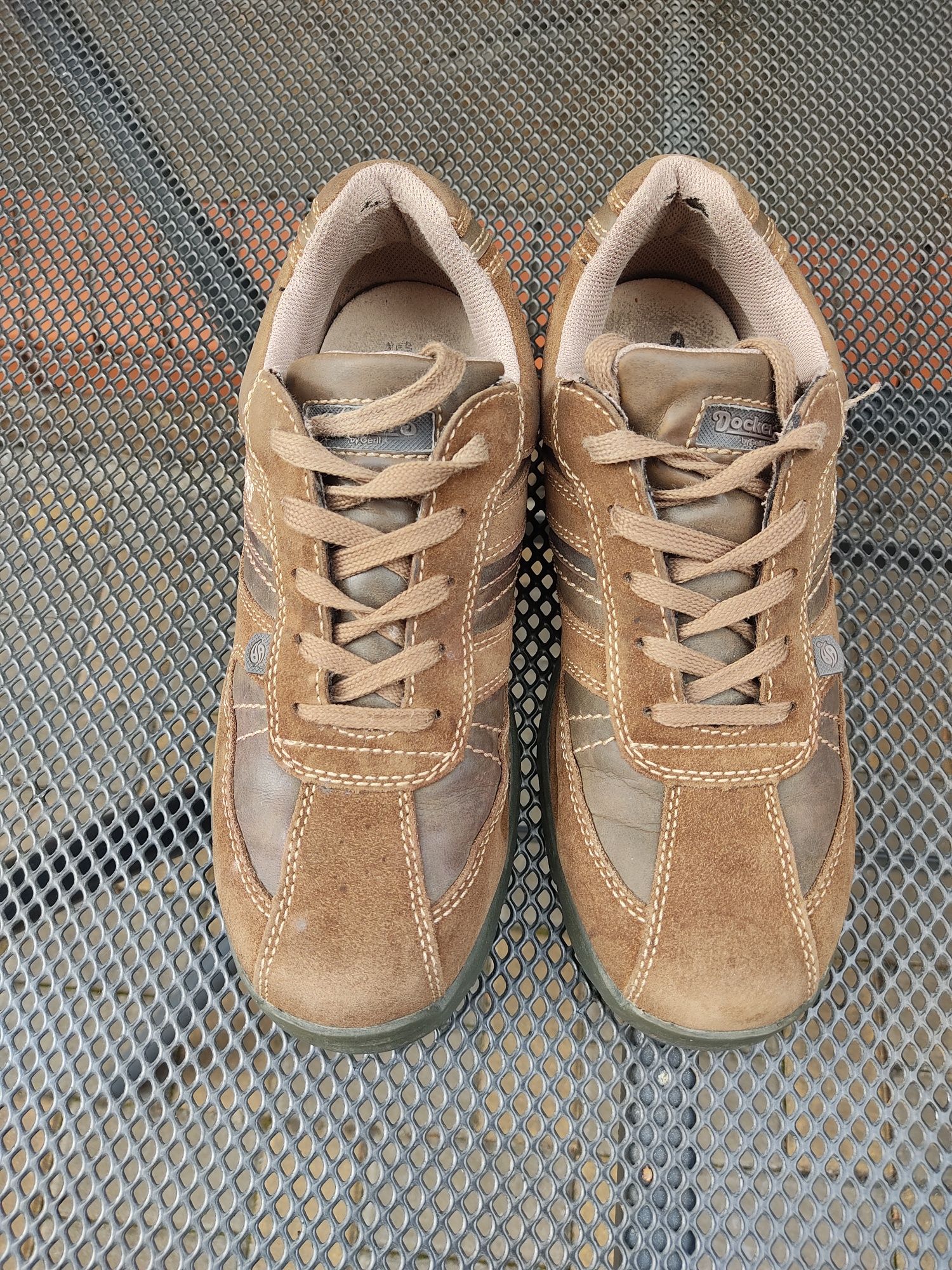 Кожаные оригинальные туфли Dockers 40 р-р