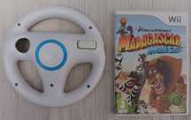 Madagáscar Kartz + Volante Nintendo Wii