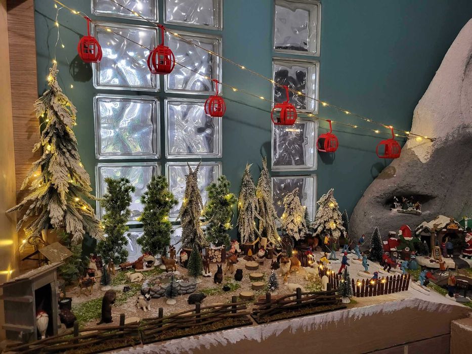 Święta Magic Village Magiczna wioska gondole gondolki magicznej wioski