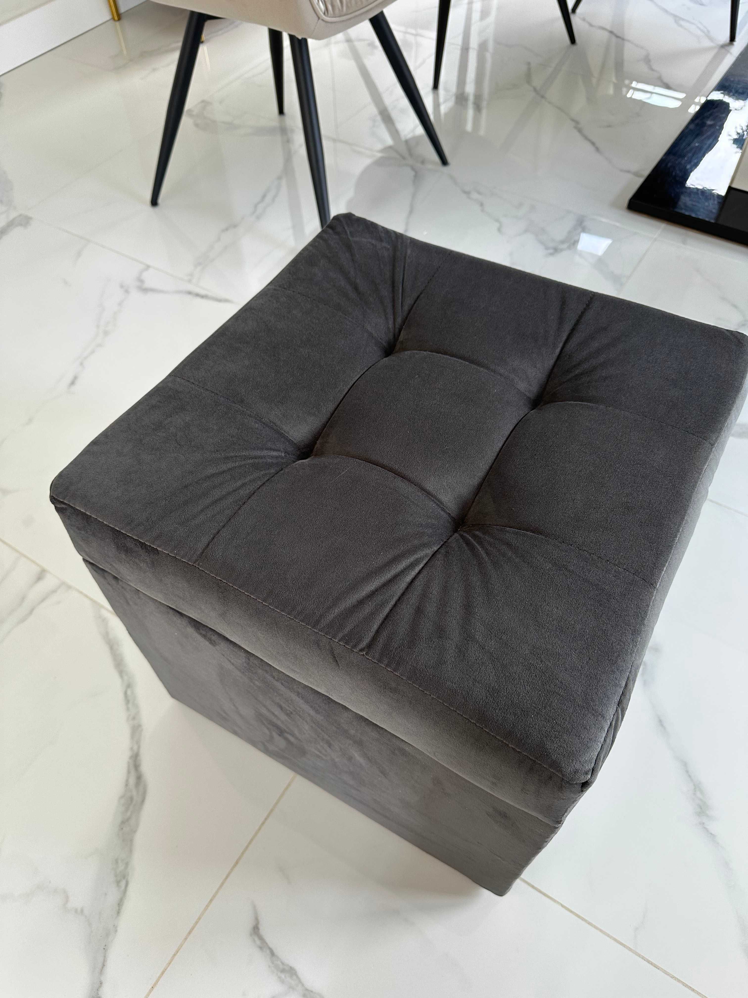 Pufa Zoja 45x45 popiel