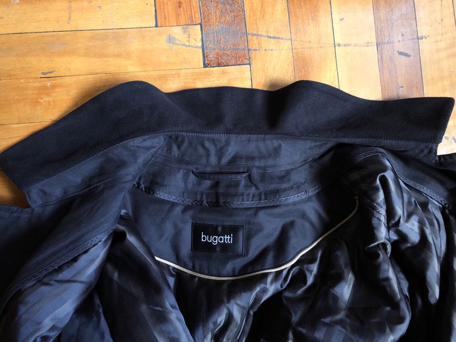 Шикарное, изысканное мужское пальто, плащ Bugatti Germany оригинал
