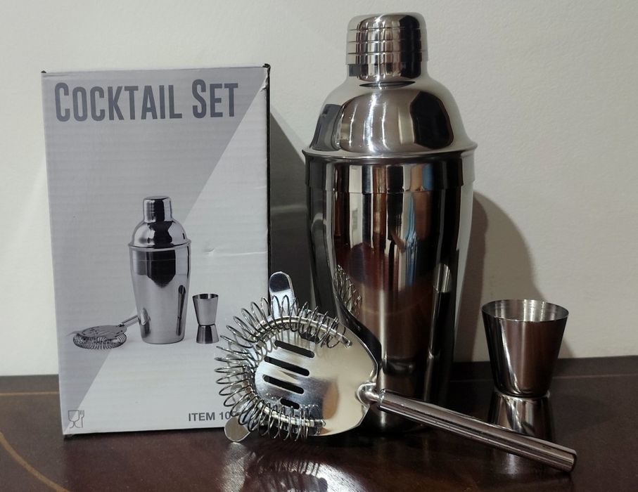 Cocktail set - Conjunto de peças para cocktail em inox