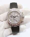 Rolex Daytona 116599 "CAGAU" relógio Cronografo em ouro branco 18K