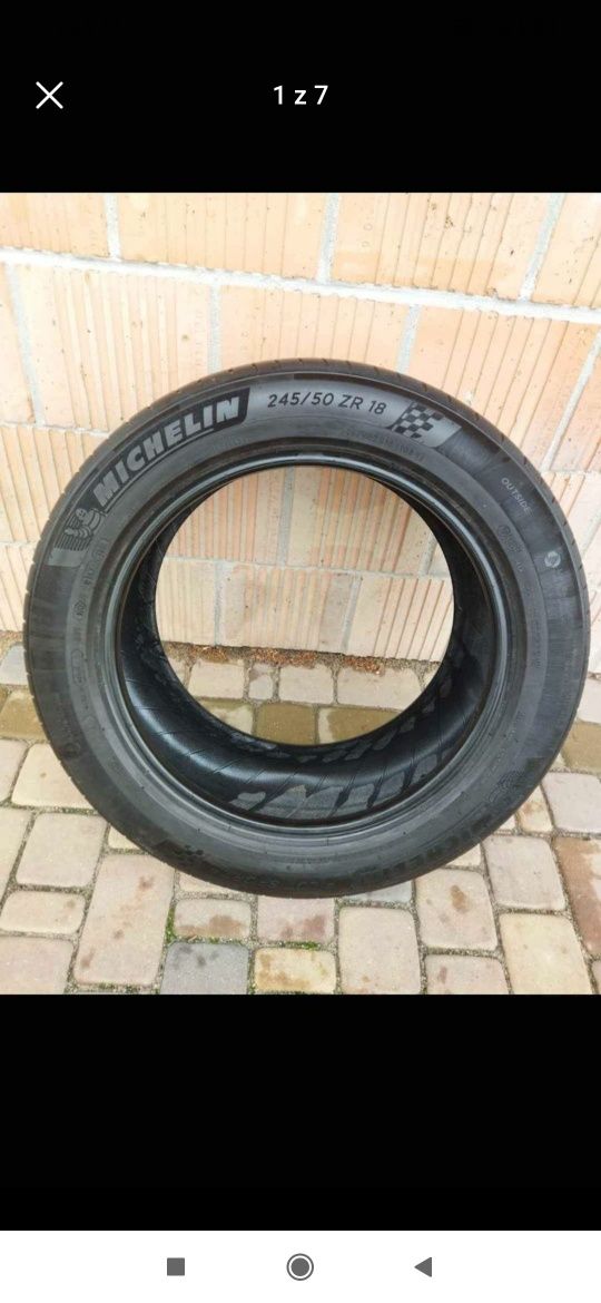 Opona letnia Michelin 245/50 ZR 18