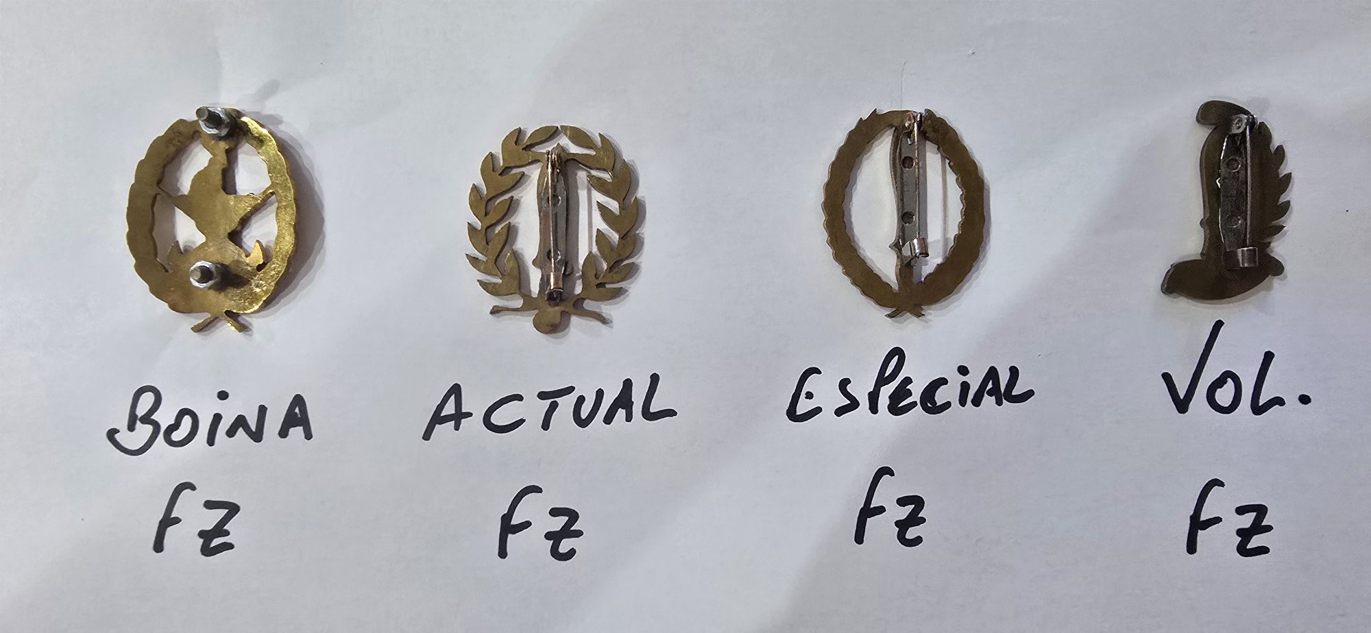 FUZILEIROS -  4 Simbolos Diferentes
