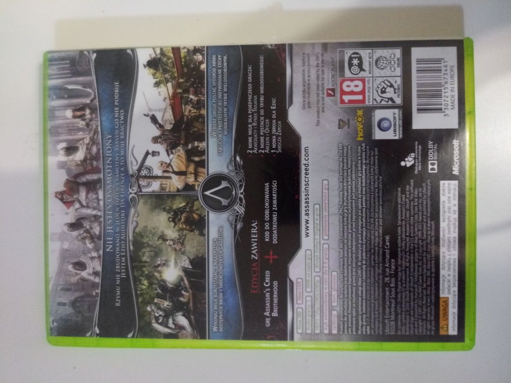 Assassin's creed brotherhood Xbox360 PL