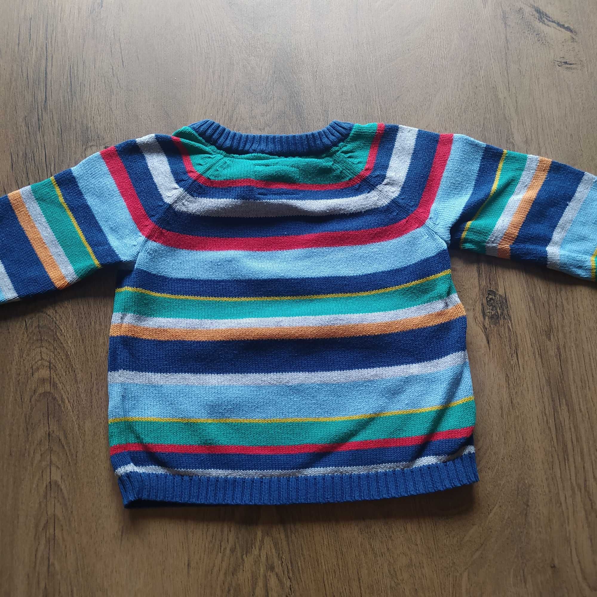 Sweter niemowlęcy chłopięcy H&M 68 cm