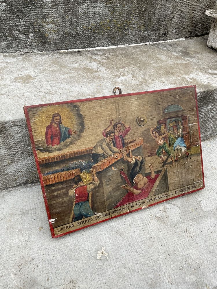 Ex voto pintura antiga