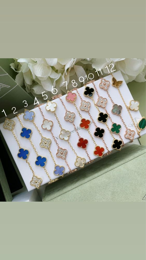 VENDO “Braceletes da Van Cleef” Originais com certificado