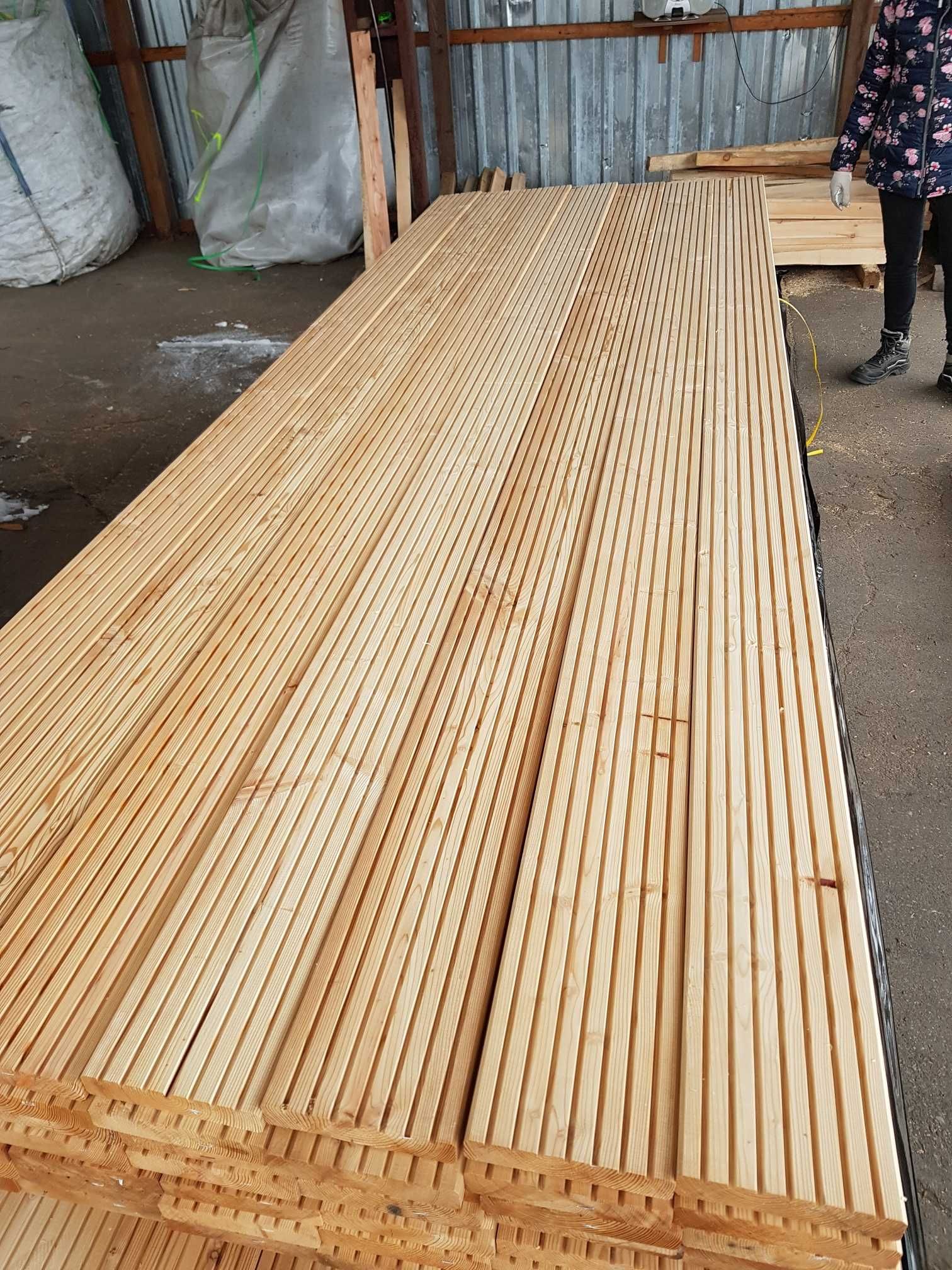 Deska tarasowa Modrzew Syberyjski - 27x145x3000mm
