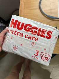 Підгузки Huggies Extra Care розмір 3 (6-10 кг), 32 шт (5 упаковок)