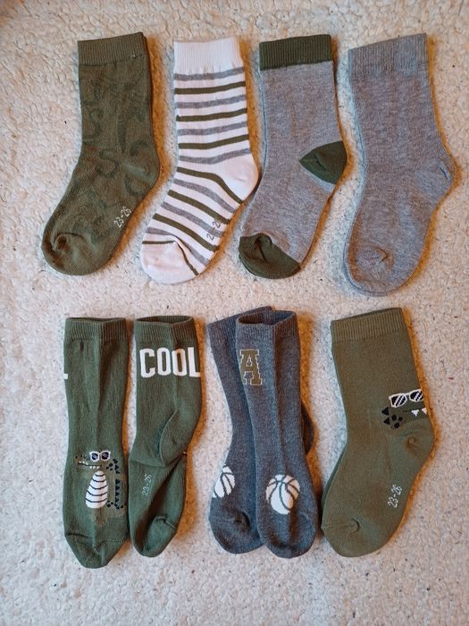 Skarpetki nowe 23/26 , 27/30