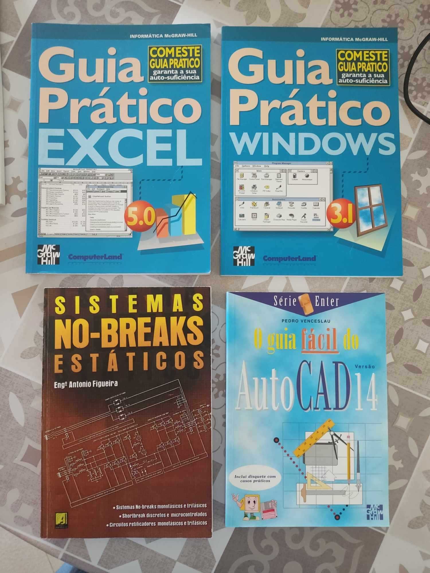 Livros Informática / Engenharia COMO NOVOS