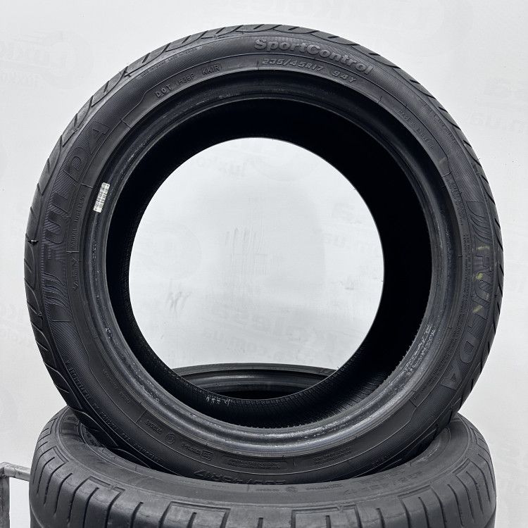 4шт бу літо 235/45/R17 Fulda Sport Control