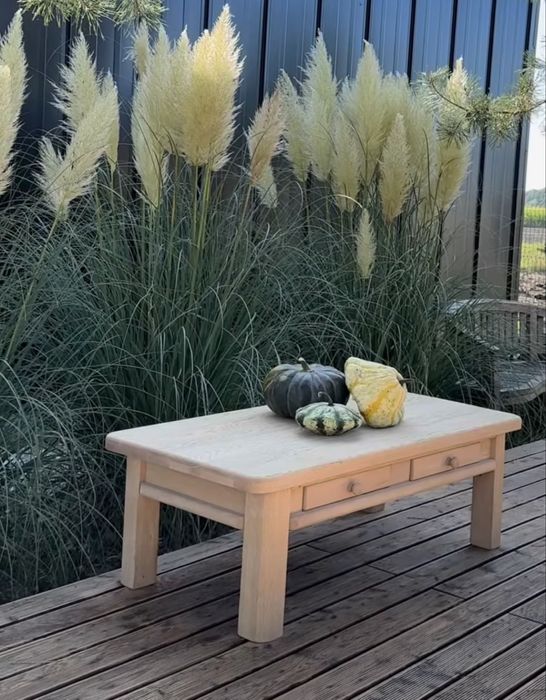 Stół dębowy , kawowy , ława kawowa .