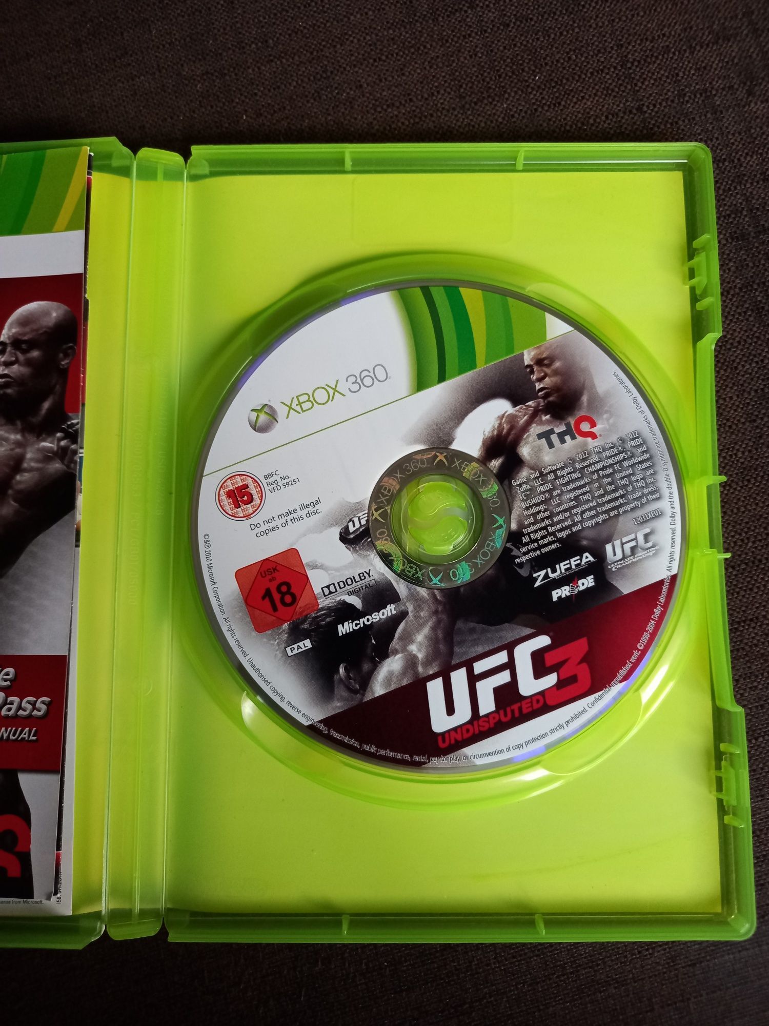 Gra Ufc 3 Undisputed na konsolę xbox 360