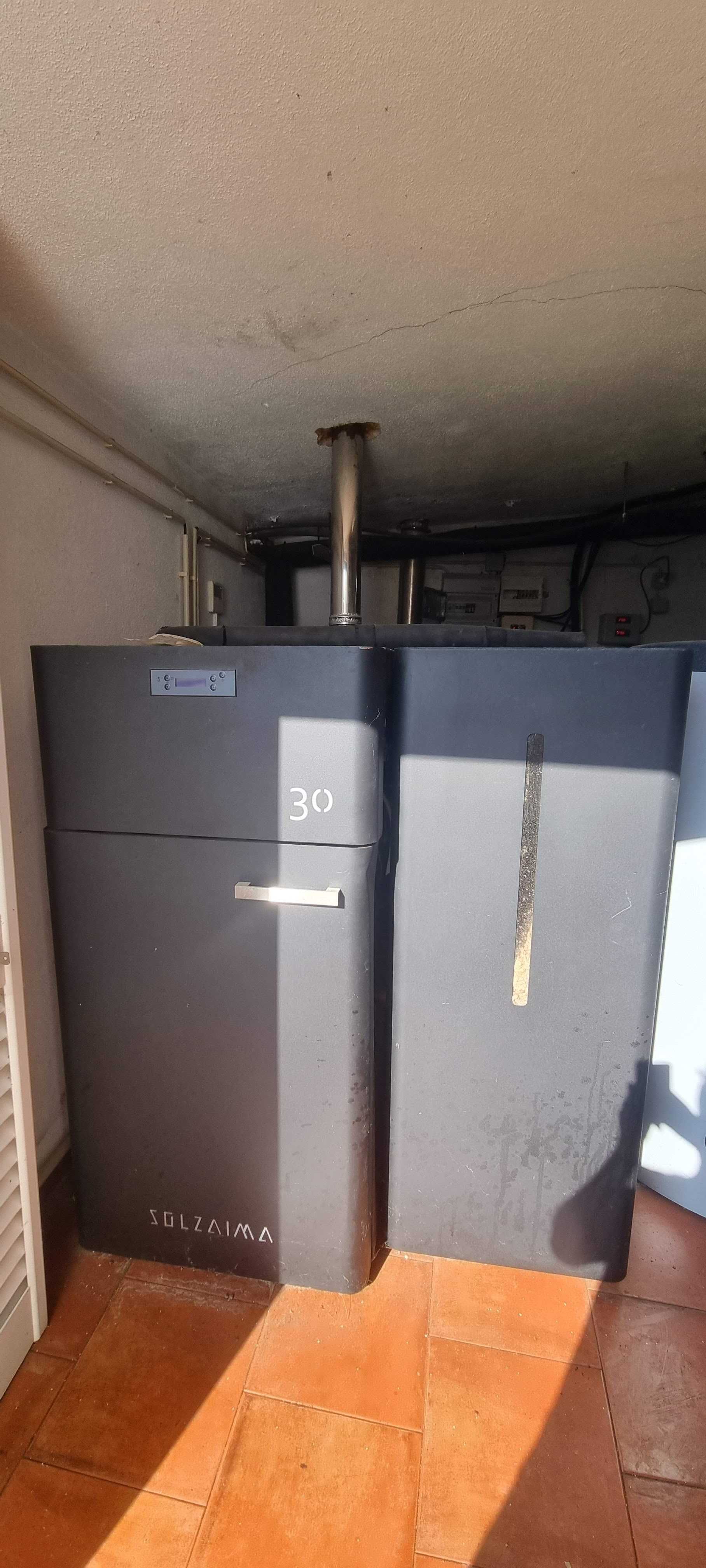 Solzaima Caldeira a Pellets SZM A 30KW