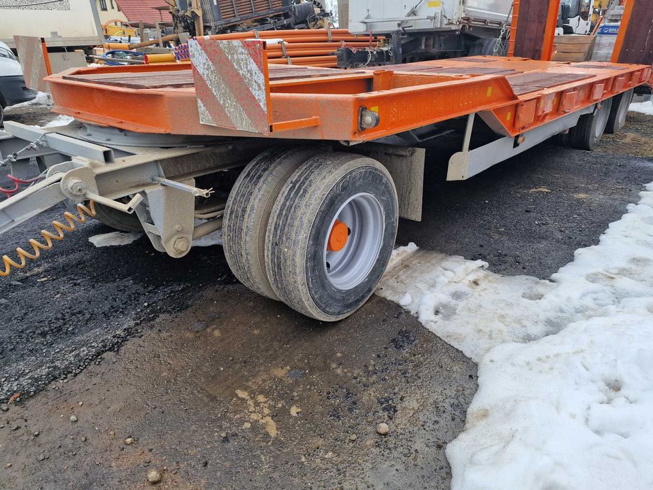 Przyczepa Niskopodwoziowa schwarzmuller 3 osiowa  fliegl wielton