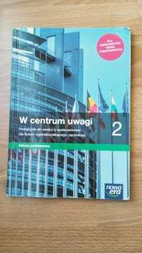 Podręcznik "W centrum uwagi" do 2 klasy liceum/technikum