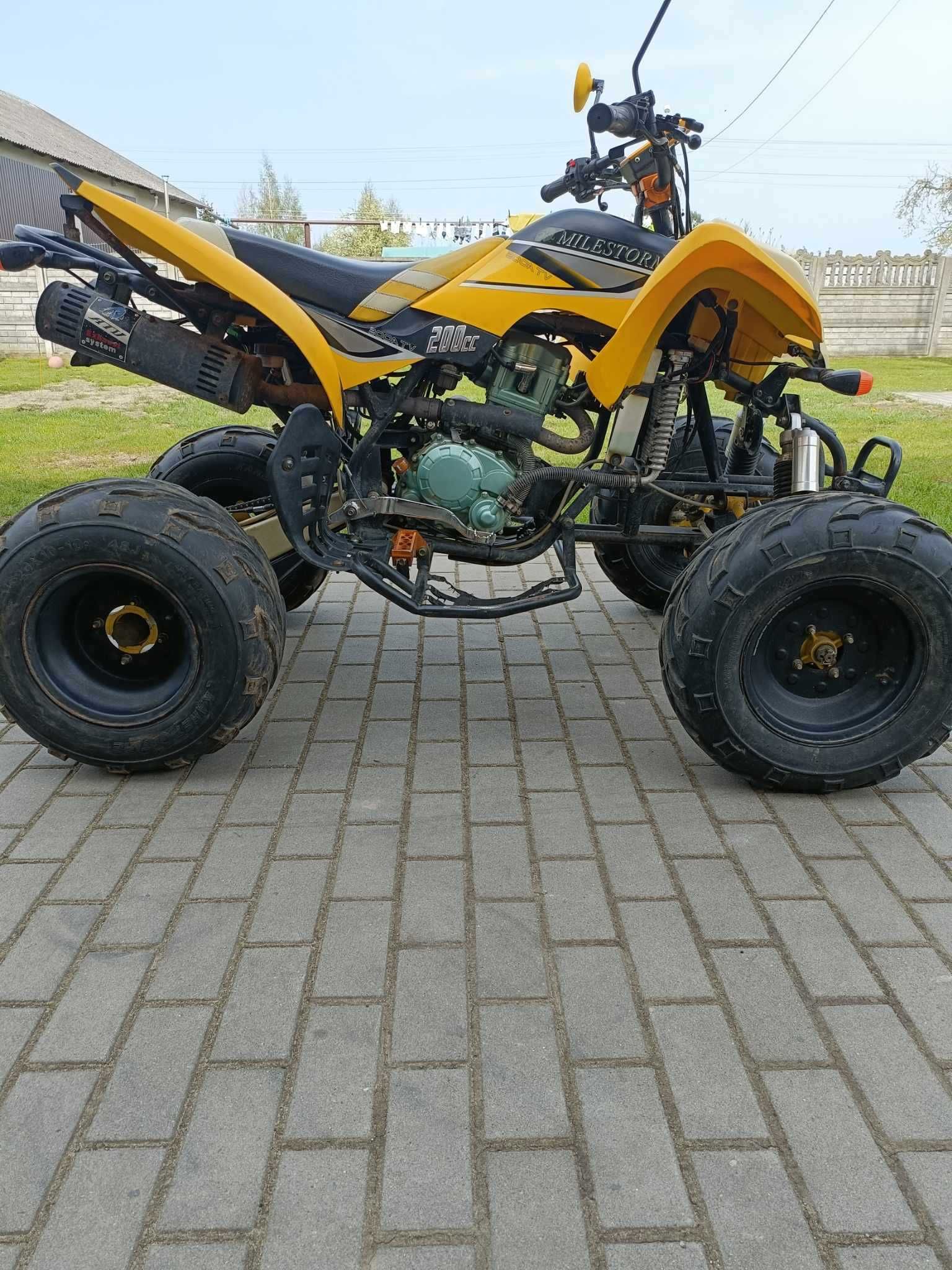 Quad Bashan 200cc, w stanie dobrym.