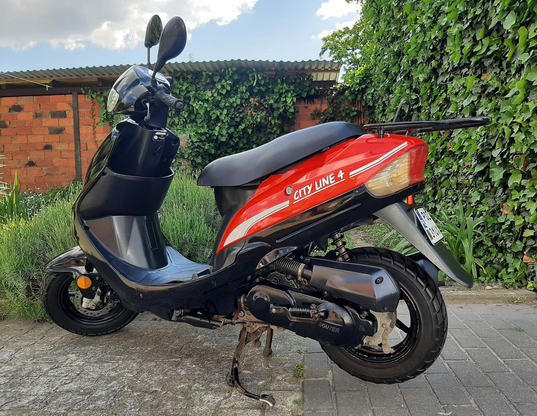 Zadbany skuter Romet Router City line 4 50ccm 4t 2020r 1wł 25330km