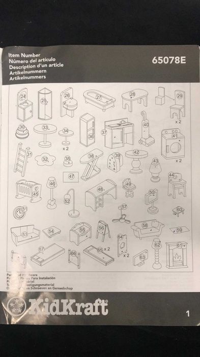 !!WYPRZEDAŻ!! Kidkraft Domek Dla Lalek "So Chic" drewniany OKAZJA