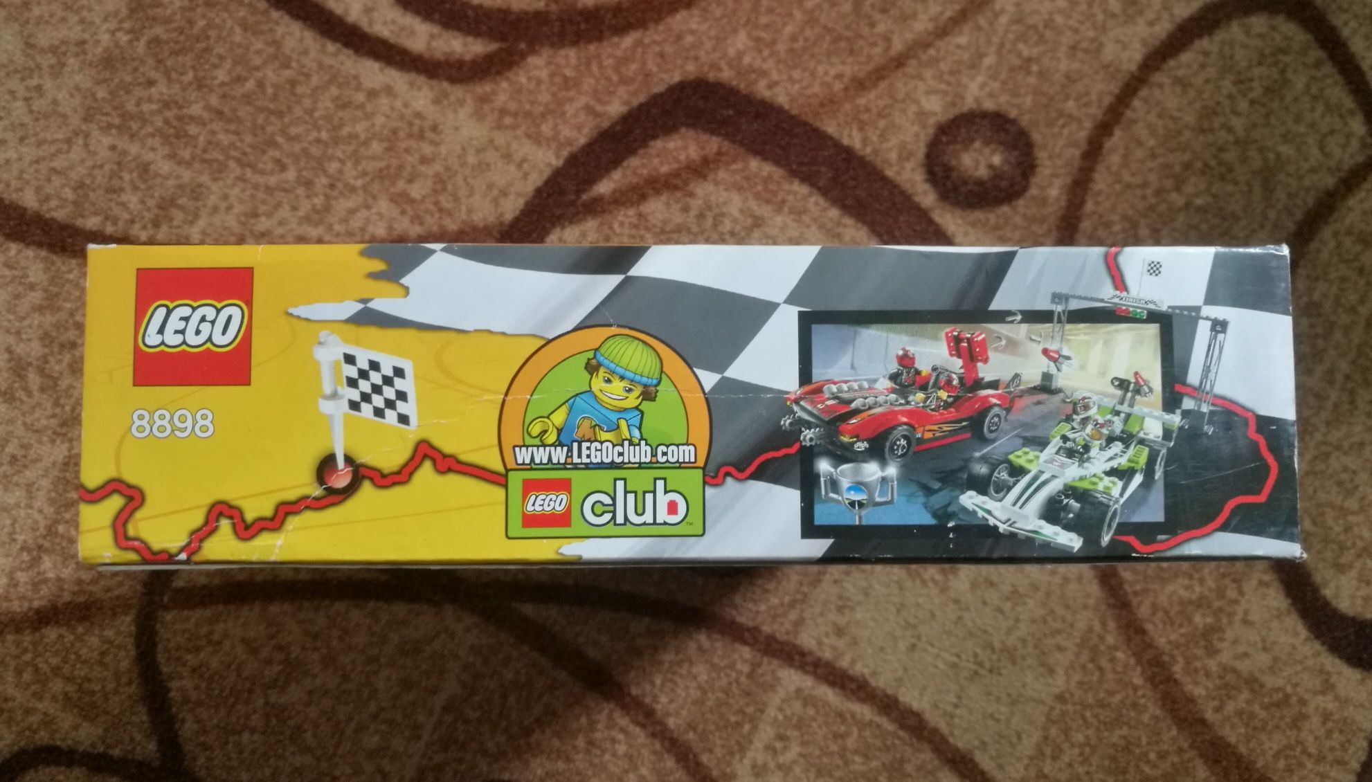 LEGO 8898 World Racers 2010 Новый, запечатанный.