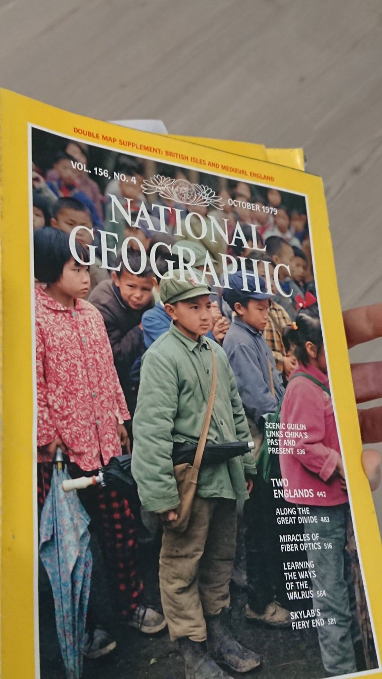 Natonal geographic 1979, 1980, 1981, 1982