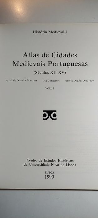 Atlas de Cidades Medievais Portuguesas (Volume I, História Medieval)