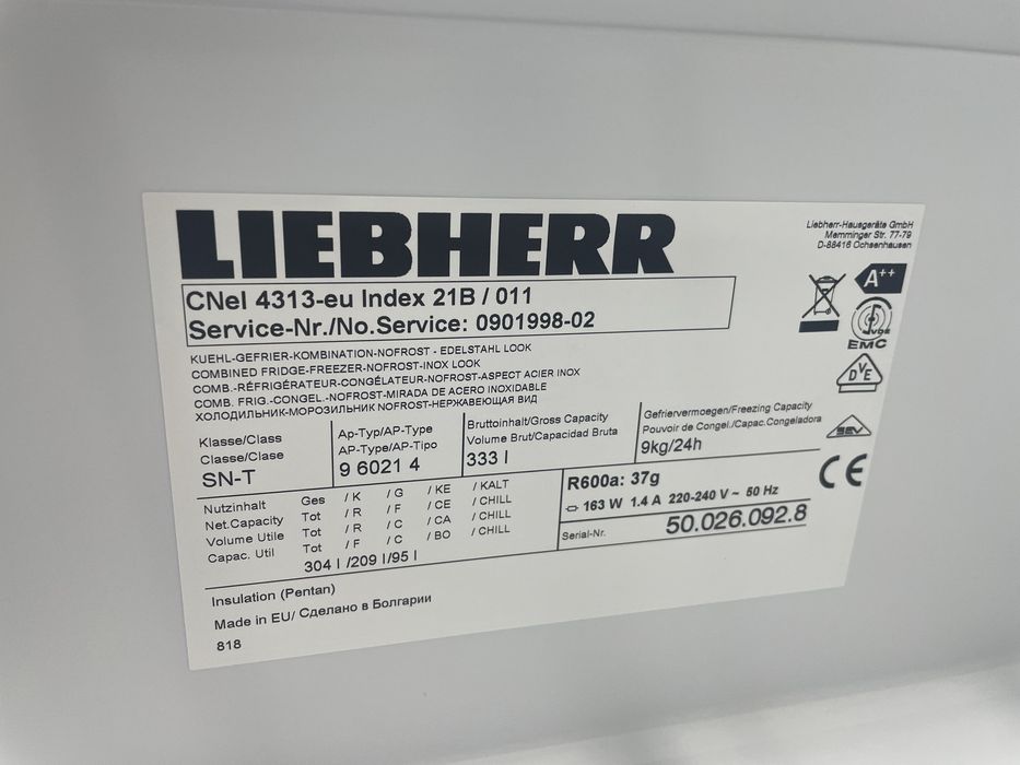 Холодильник Liebherr CNel 4313-eu