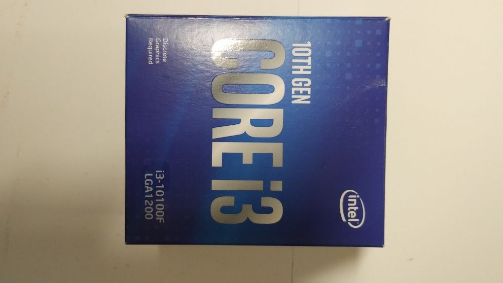 Procesor Intel core i3 10100f
