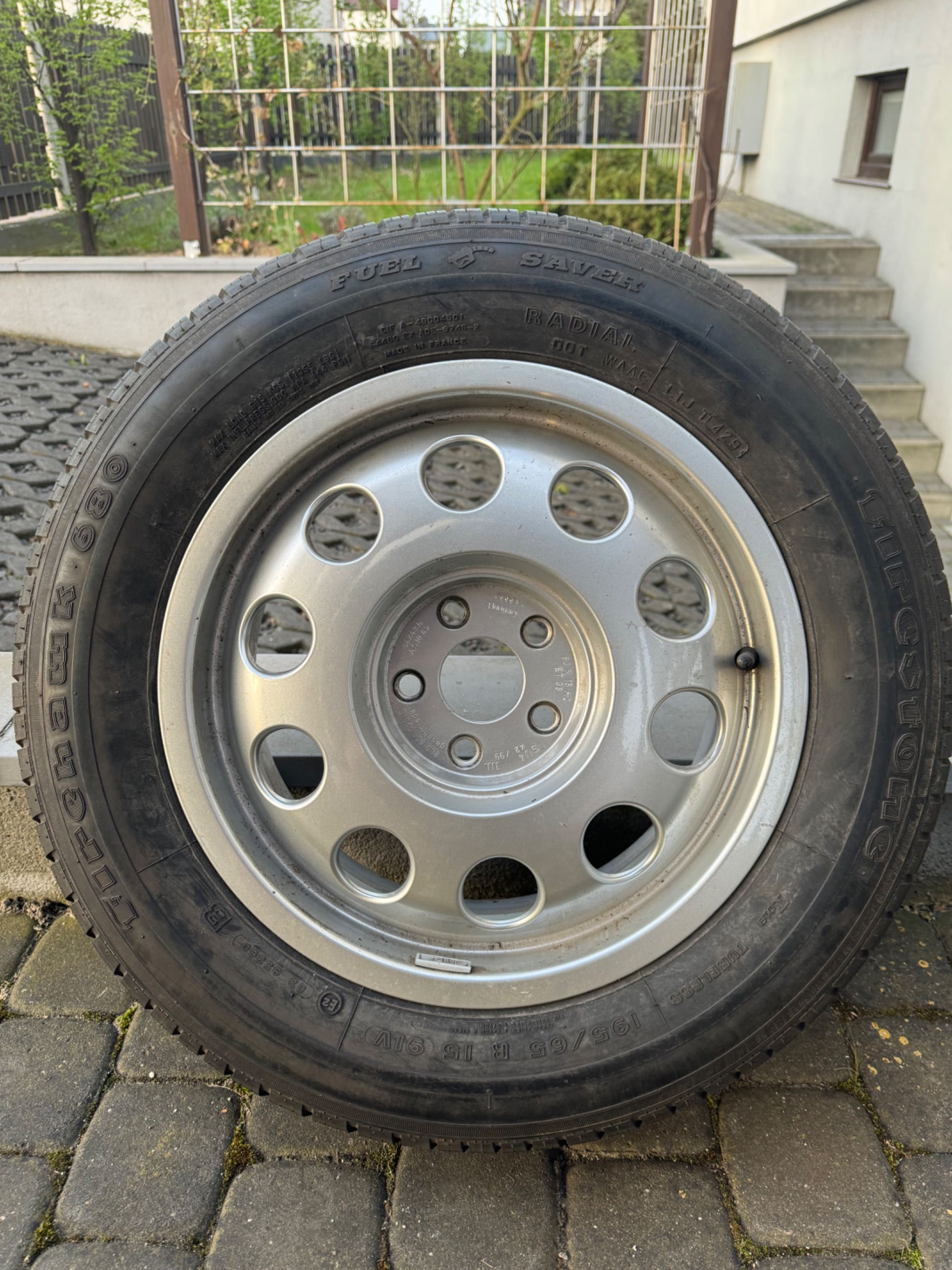 Koło zapasowe z alufelgą Audi 195/65 R 15 Firestone