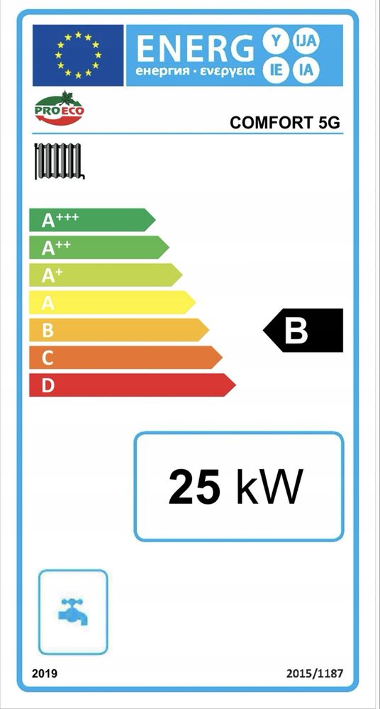 Piec z podajnikiem ekogroszek pellet eco design 5 klasa
