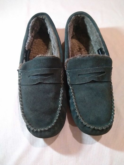 Мужские фирменные,замшевые тапочки