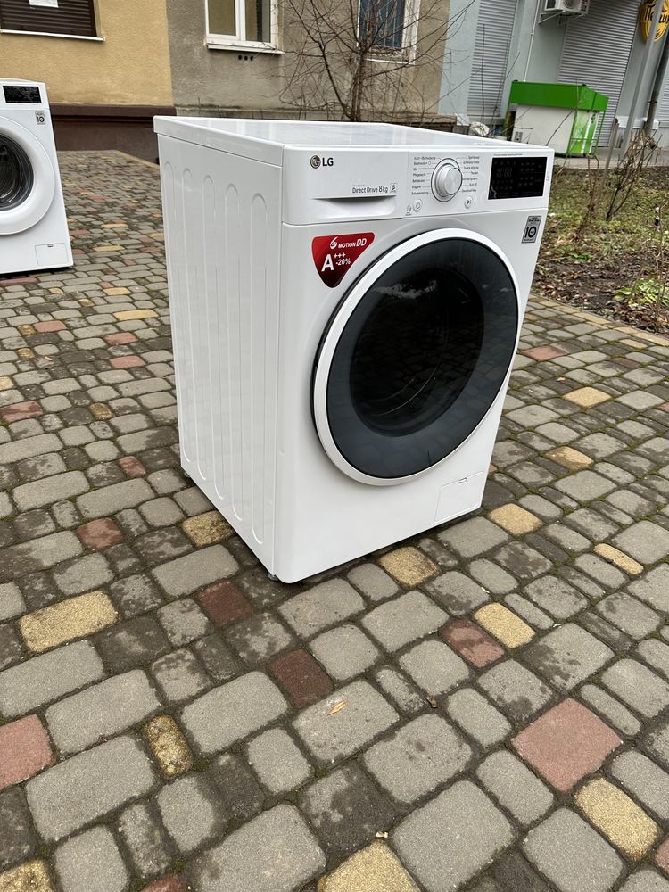 Безшумна пральна машина з Німеччини! LG DirectDrive 8кг, А+++