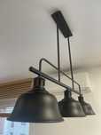 Lampa żyrandol uszkodzona /część do zespawania/