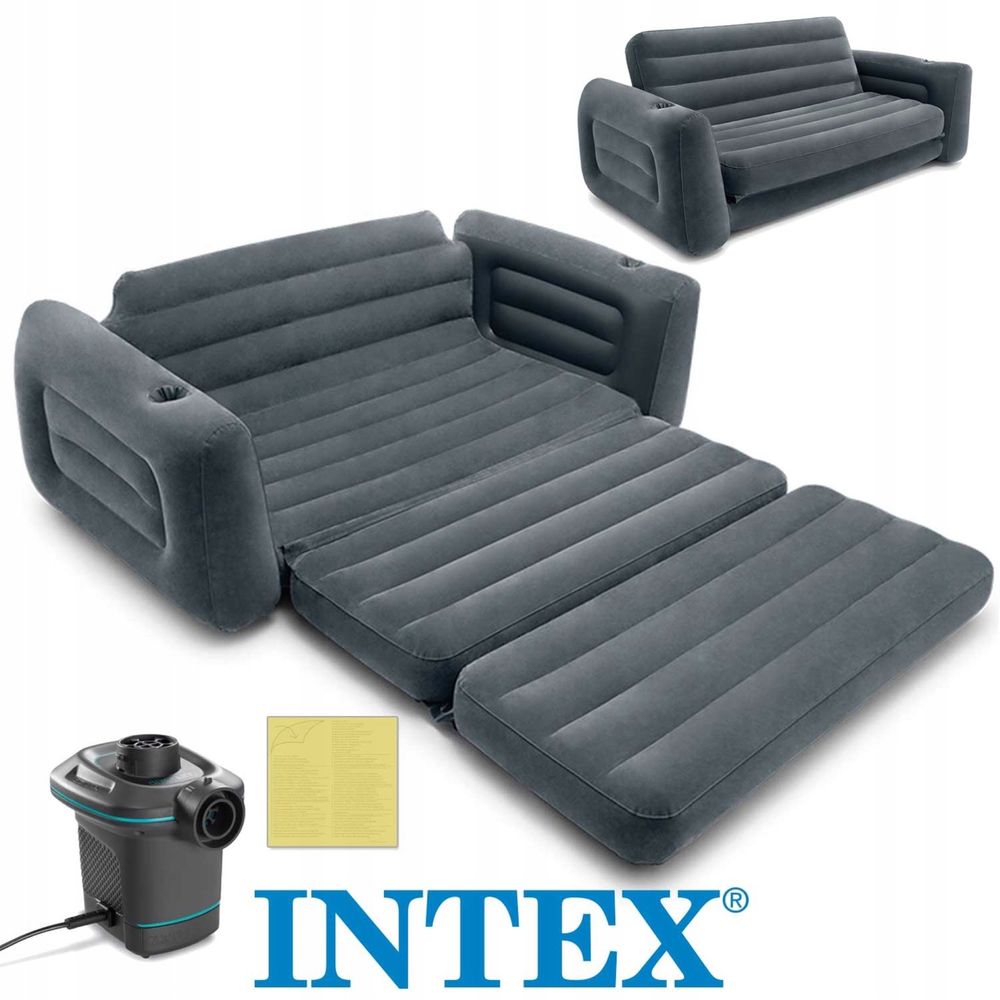 Materac sofa pompka INTEX