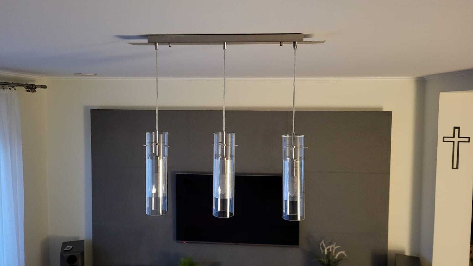2 lampy do salonu 3 i 4 klosze - lampa