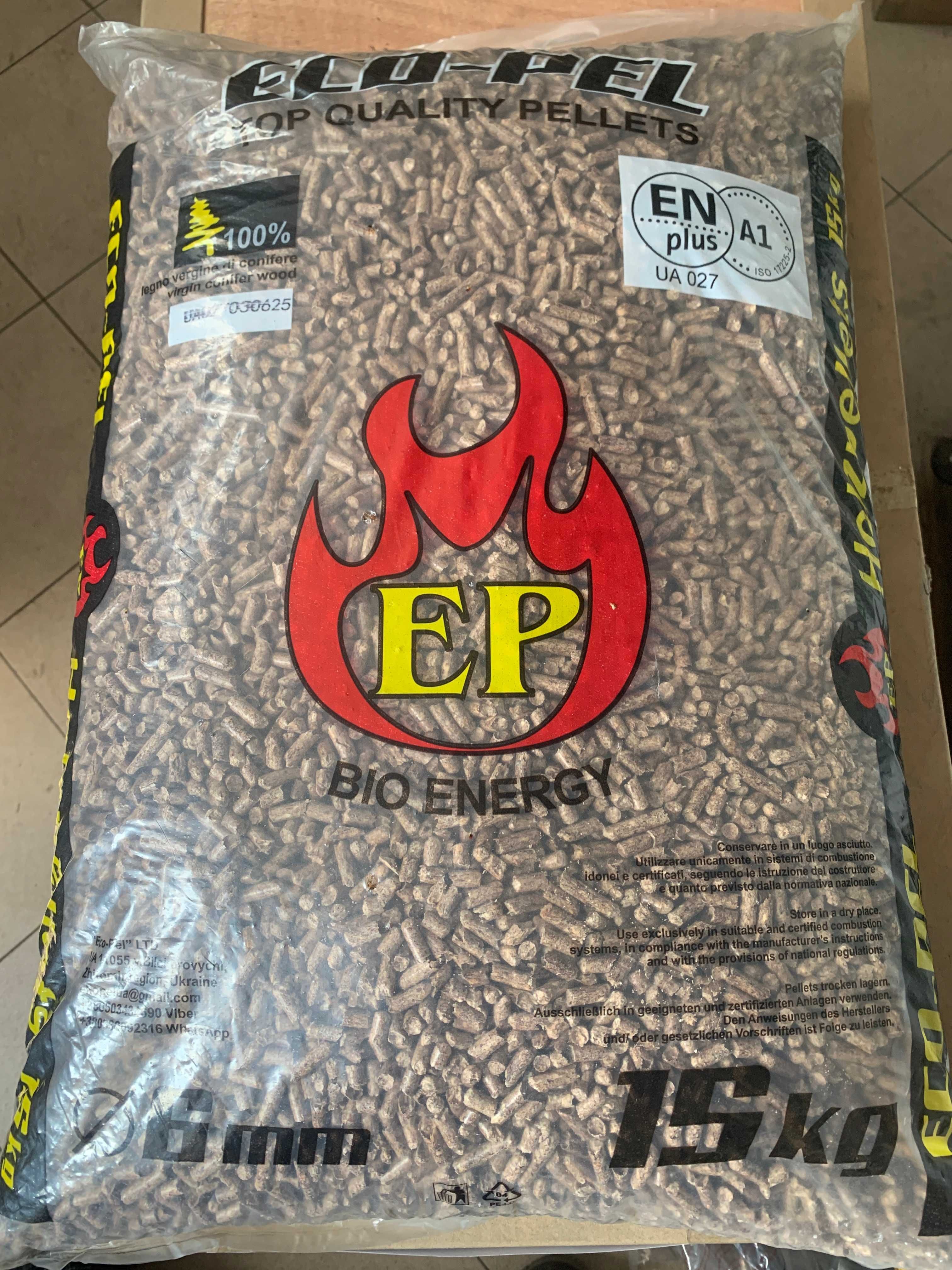 Pellet ECO-PEL EN Plus A1 sosna