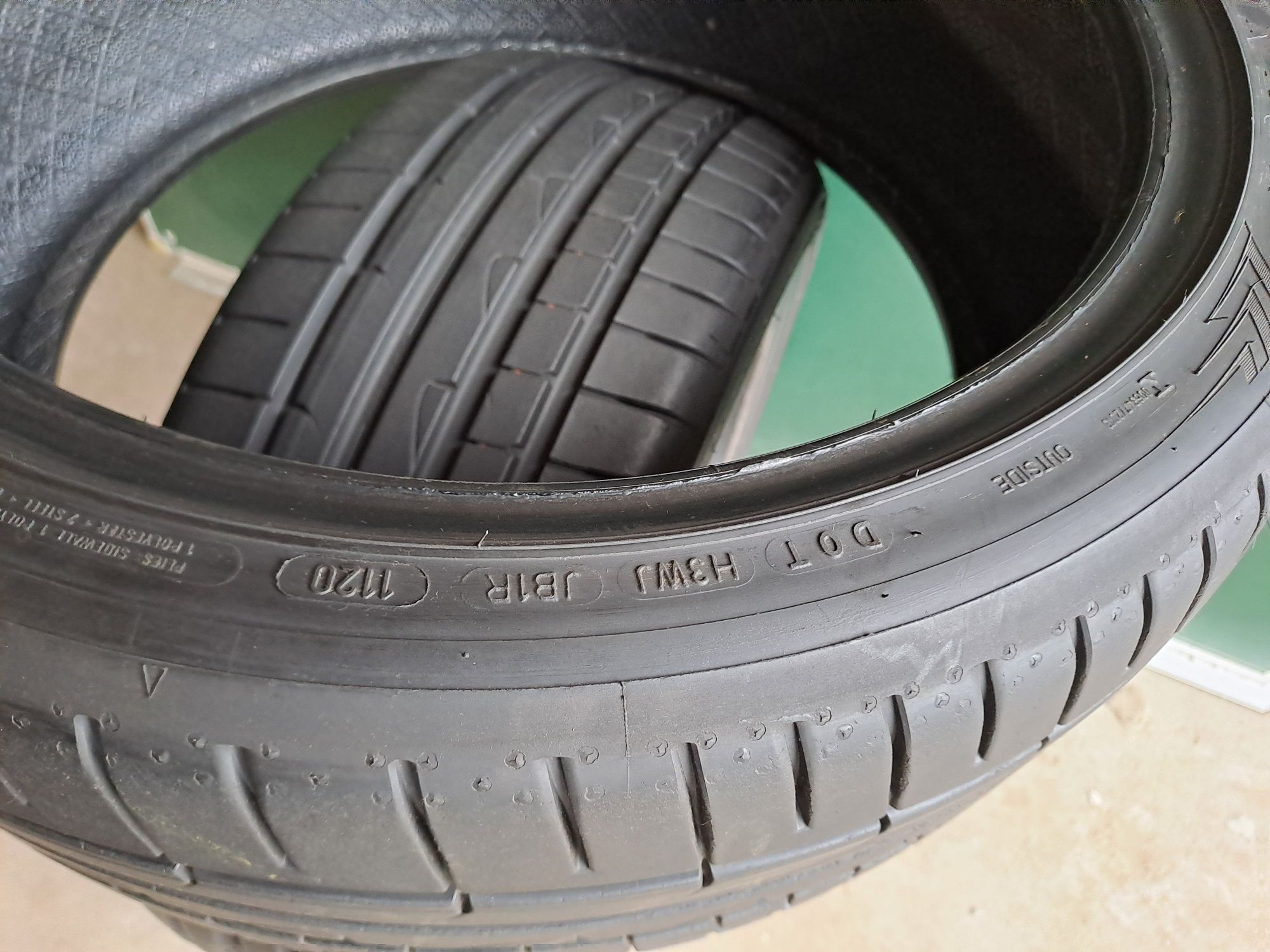 Opony 215 40 R18 Dunlop Sport Maxx rt2 Lato jak nowe
