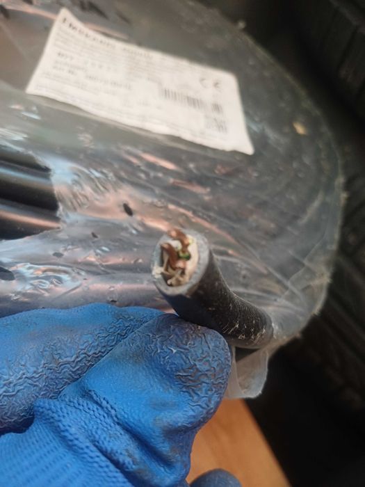 Kabel,  Przewód elektryczny 5x6mm ziemny