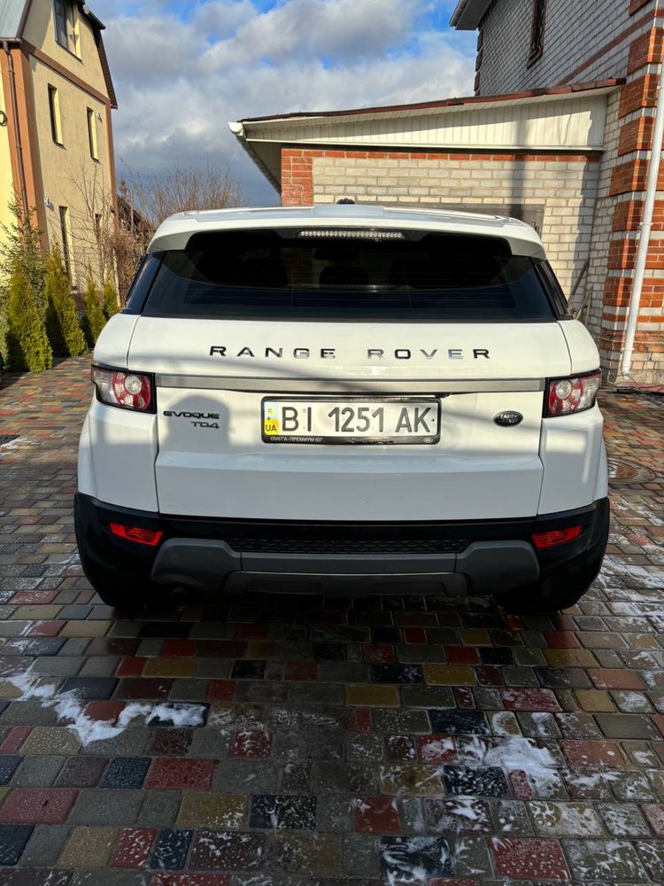 Range Rover Evoque 2014, 2.2 дизель