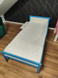 Łóżko dziecięce Ikea Sniglar 160x70cm z materacem pianka-lateks