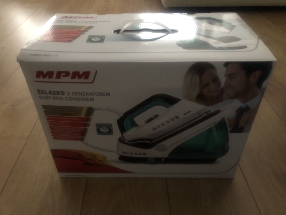 Nowe żelazko z generatorem pary pod ciśnieniem MPM