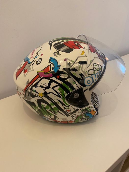 Capacete aberto Shiro como novo