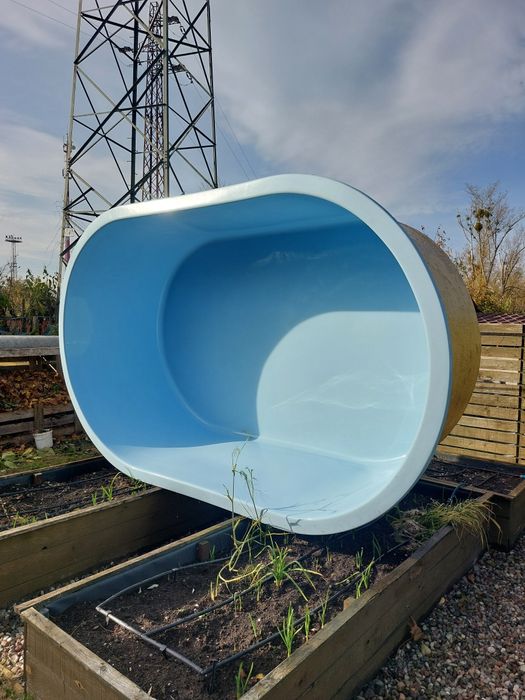 Basen poliestrowy z włókna szklanego, do samodzielnego wkopania