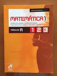 Livros Novos de Matemática - Ensino Profissional Módulo A1 2 3
