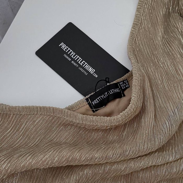 Плаття люрекс золото