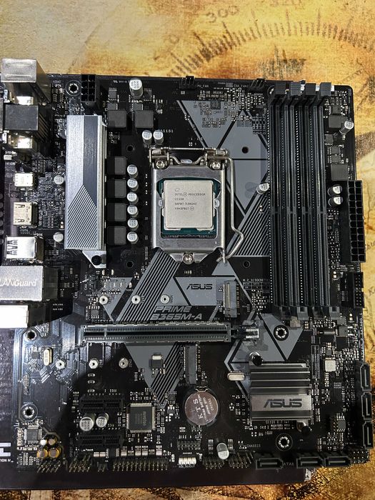 Intel CC150 core i9 9900 + мат плата Asus B365M-A 1151v2